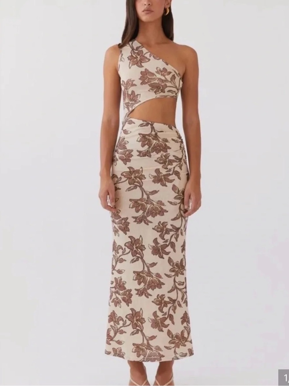 Peppermayo shadows in the sun mesh maxi dress